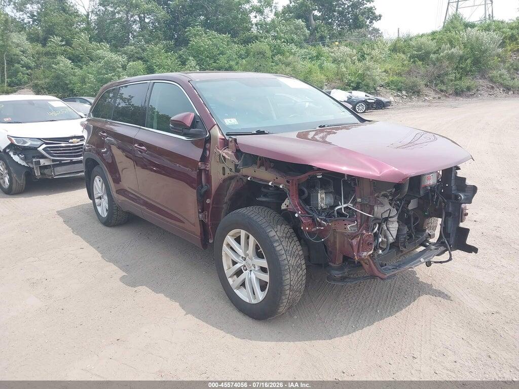5TDBKRFH5ES071476 2014 TOYOTA HIGHLANDER photo no. 1
