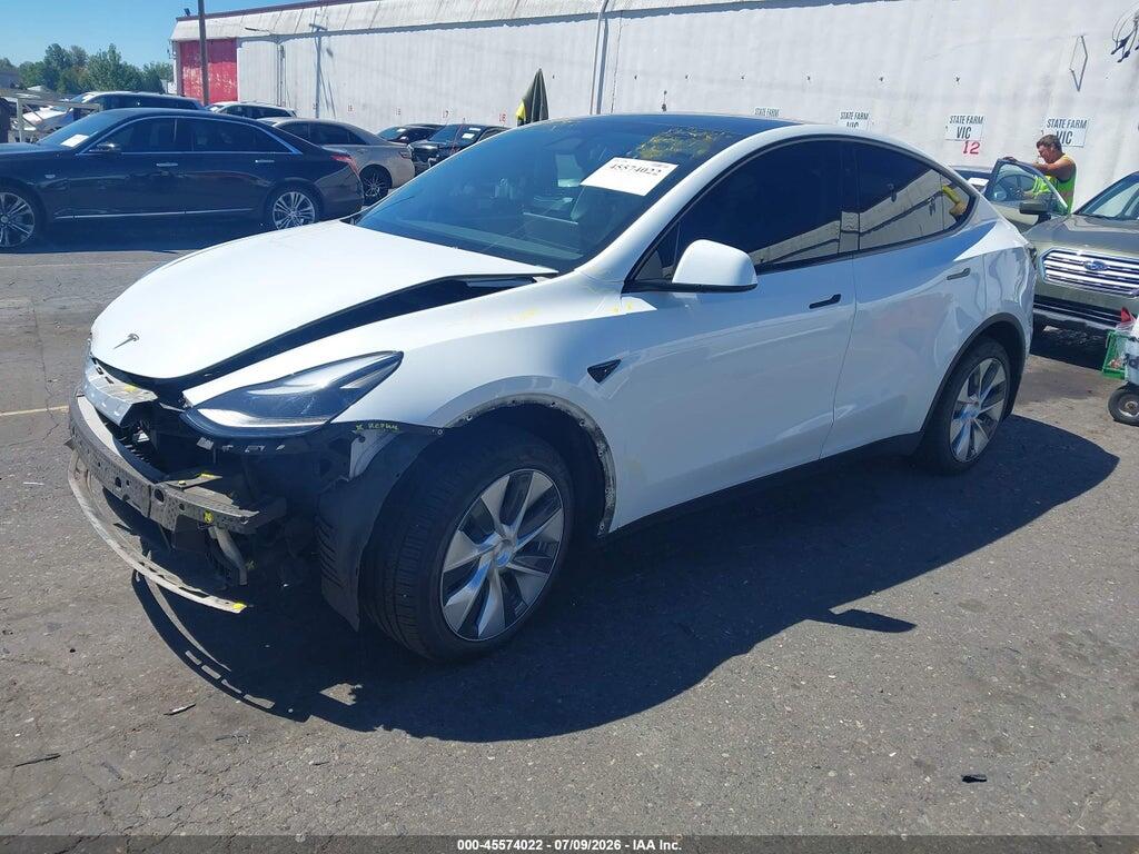 7SAYGDEE5PF809941 2023 TESLA MODEL Y photo no. 2
