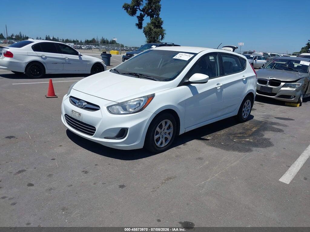 KMHCT5AE9EU145125 2014 HYUNDAI ACCENT photo no. 2