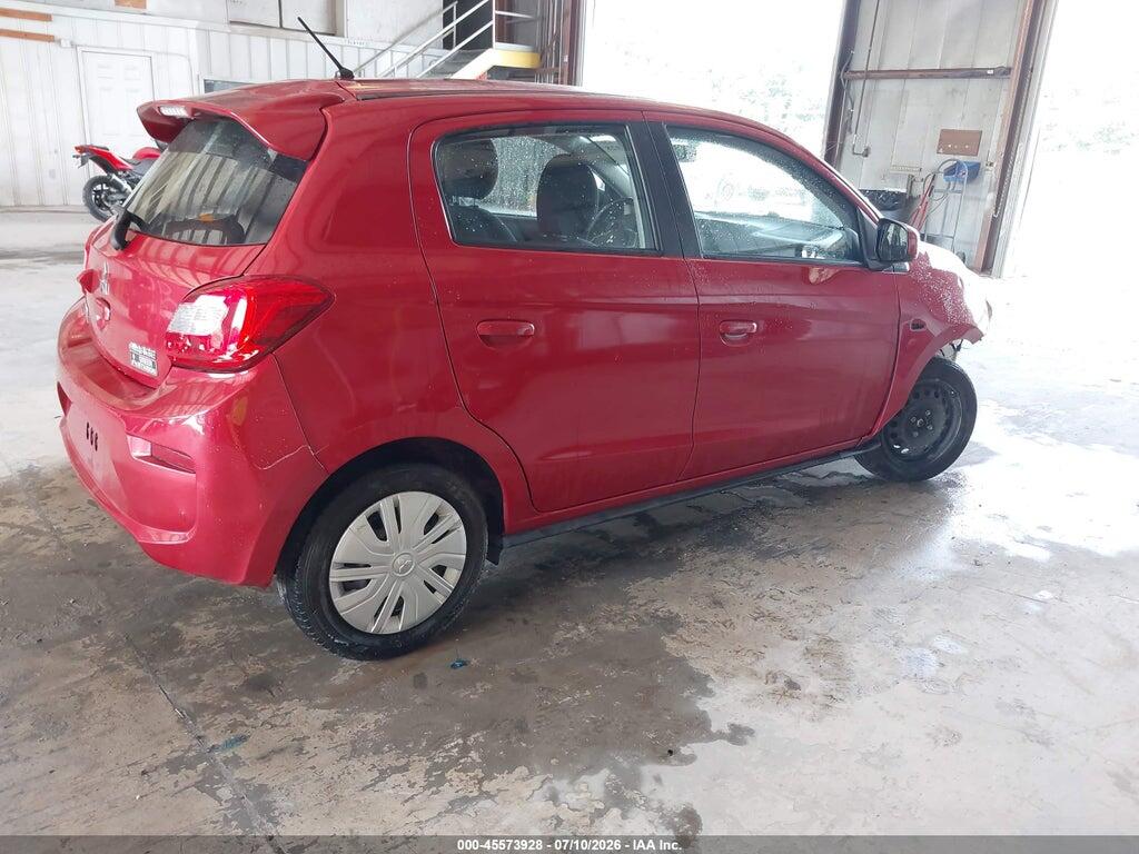 ML32A3HJ5KH008803 2019 MITSUBISHI MIRAGE photo no. 4