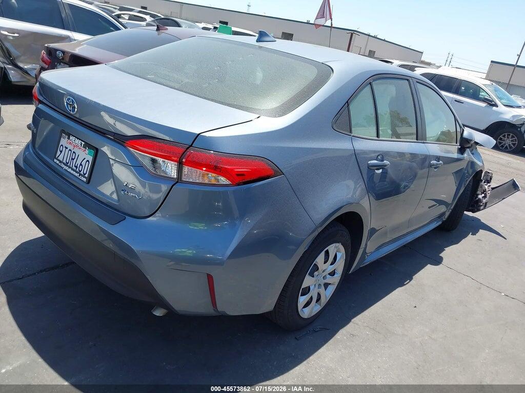 JTDBCMFE1S3092294 2025 TOYOTA COROLLA HYBRID photo no. 4
