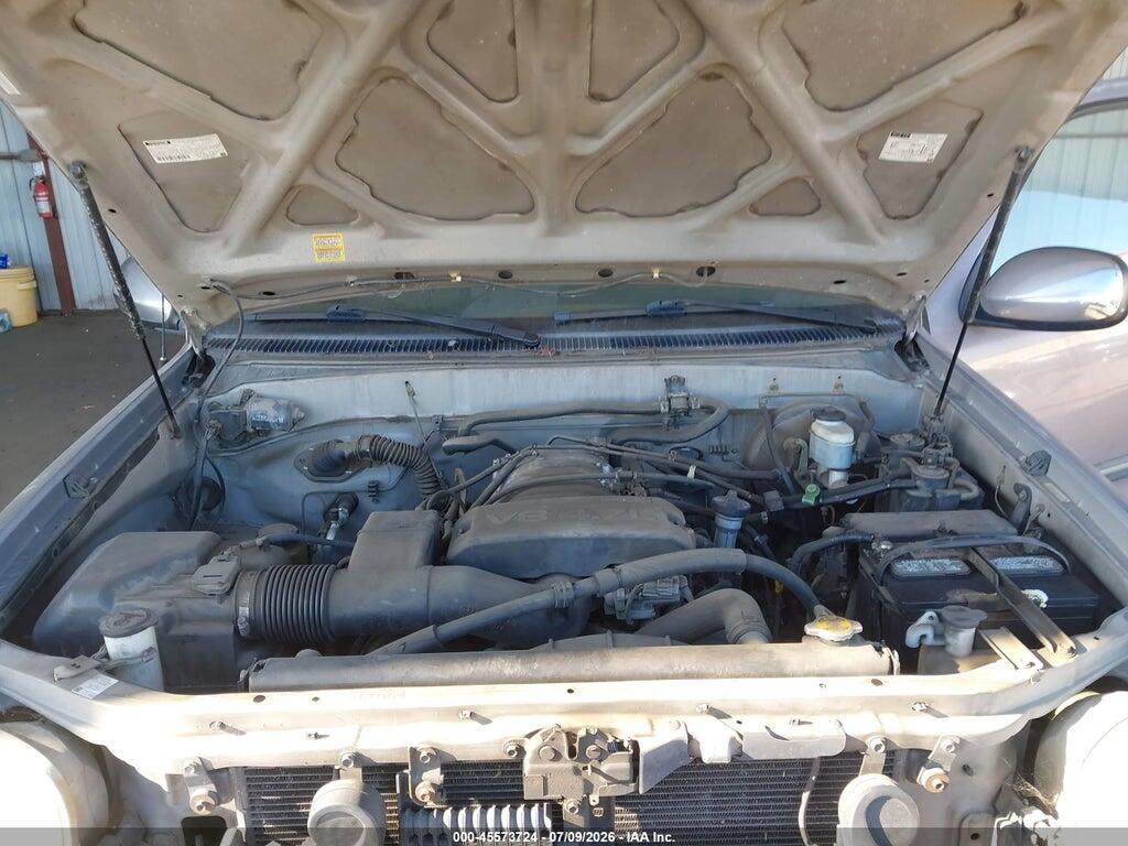 5TBRT34151S173734 2001 TOYOTA TUNDRA photo no. 10