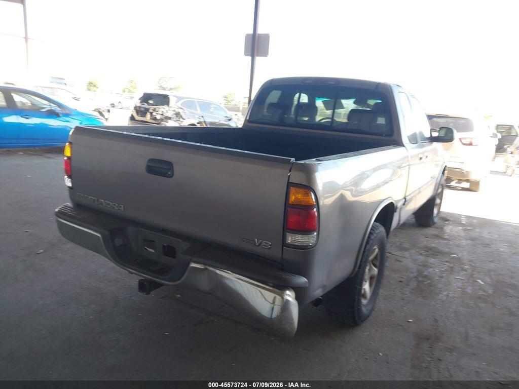5TBRT34151S173734 2001 TOYOTA TUNDRA photo no. 4