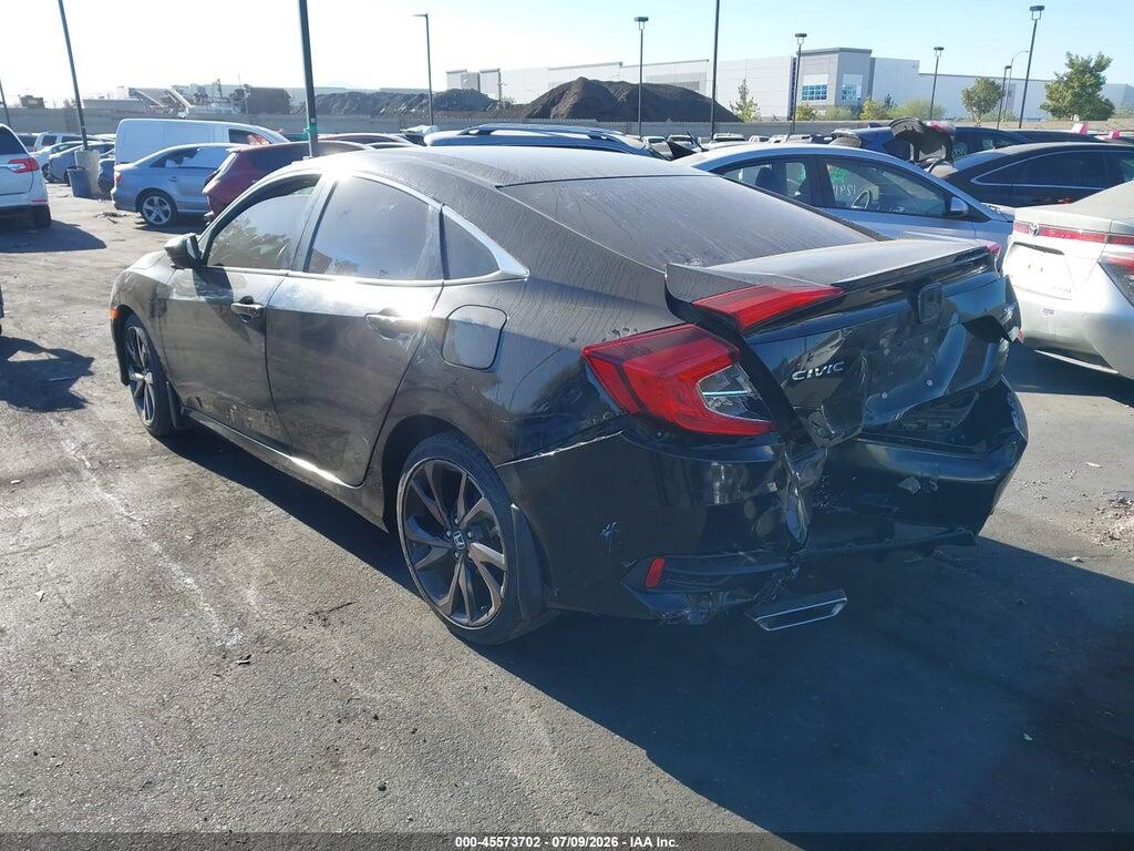 2HGFC2F80KH505594 2019 HONDA CIVIC photo no. 3