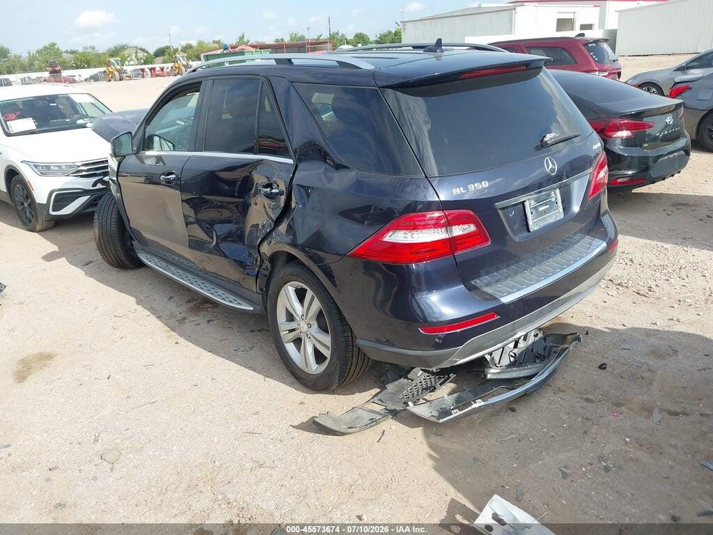 4JGDA5HB3CA014311 2012 MERCEDES-BENZ ML 350 photo no. 3