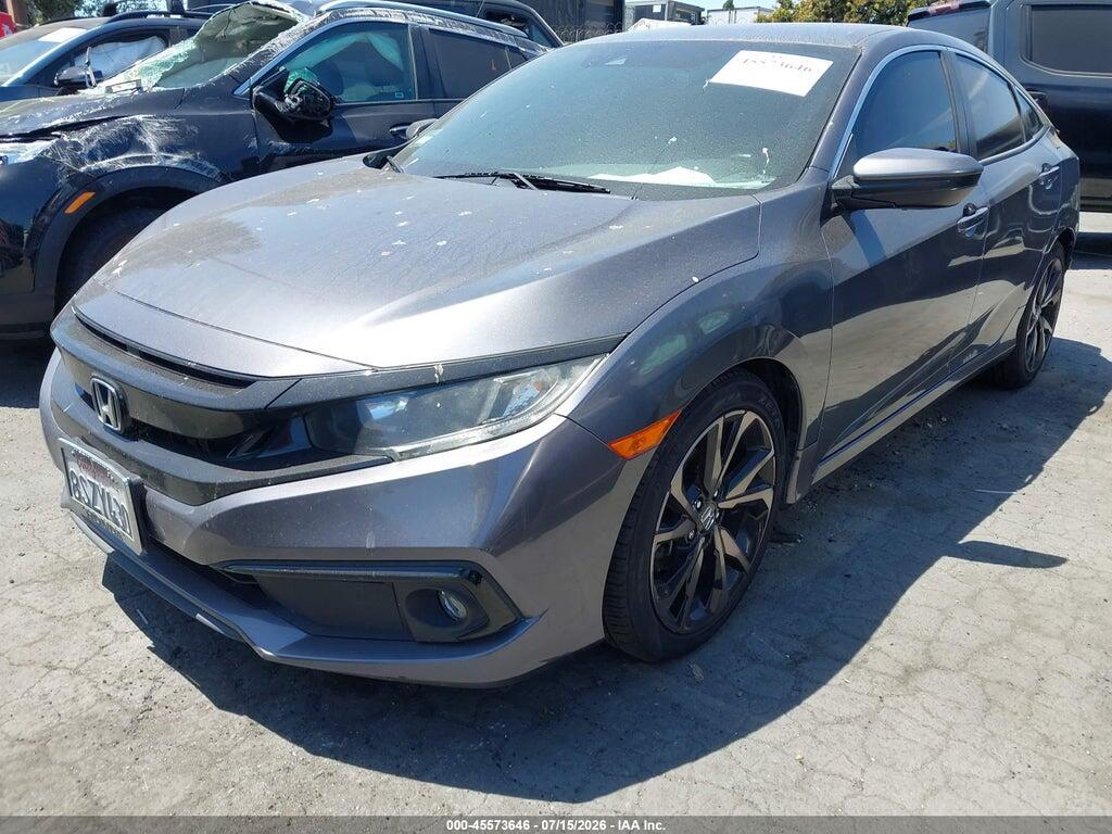 2HGFC2F80LH567594 2020 HONDA CIVIC photo no. 2