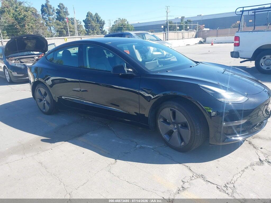 5YJ3E1EB4MF879525 2021 TESLA MODEL 3 photo no. 1
