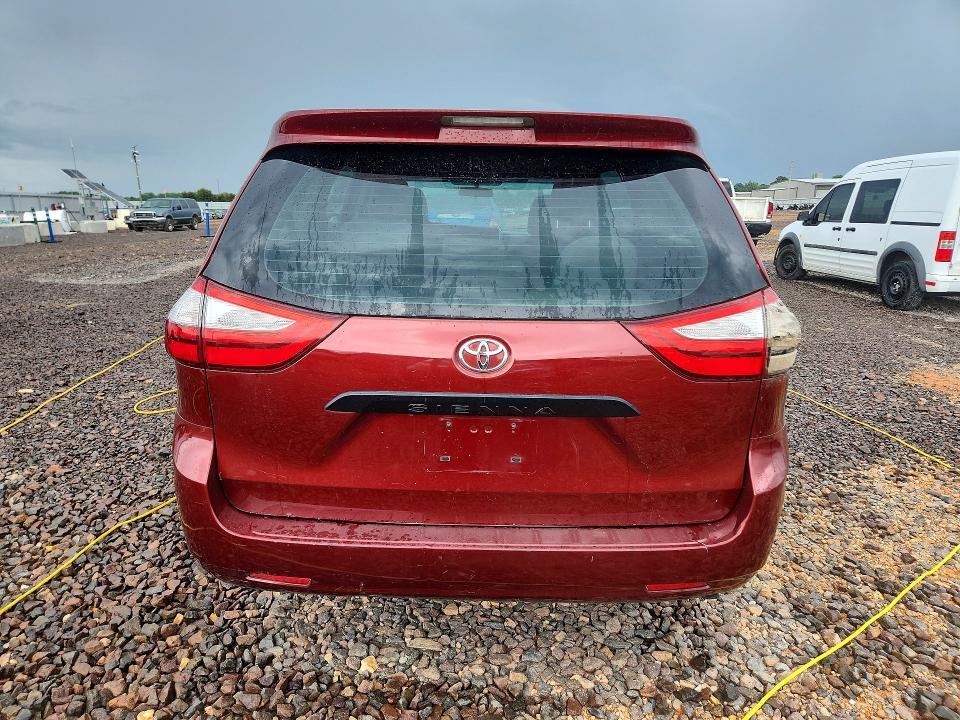 2017 TOYOTA SIENNA L 7-PASSENGER — Фото 6 из 13