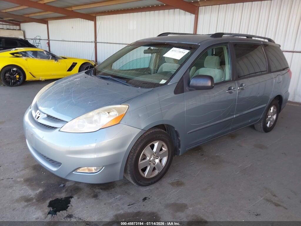 5TDZK23C27S002732 2007 TOYOTA SIENNA photo no. 2