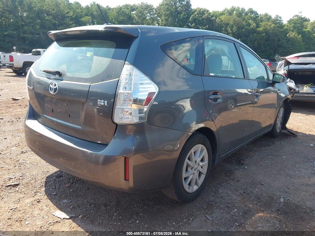 JTDZN3EU8D3235014 2013 TOYOTA PRIUS V photo no. 4