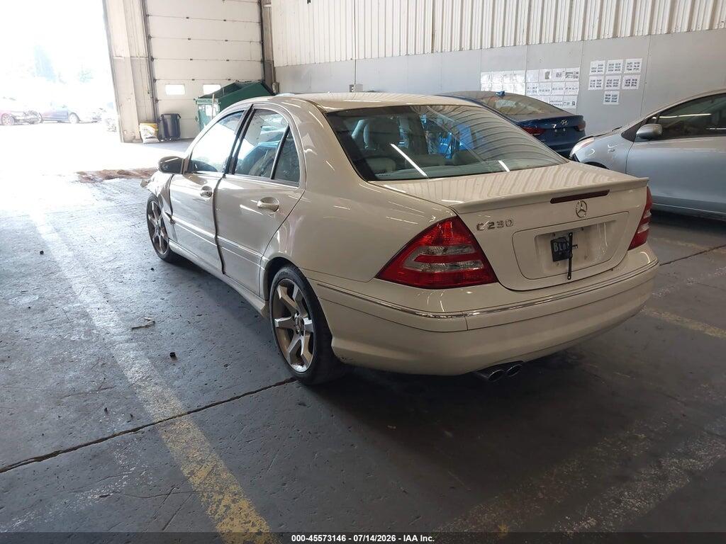 WDBRF52H37F885094 2007 MERCEDES-BENZ C 230 photo no. 3