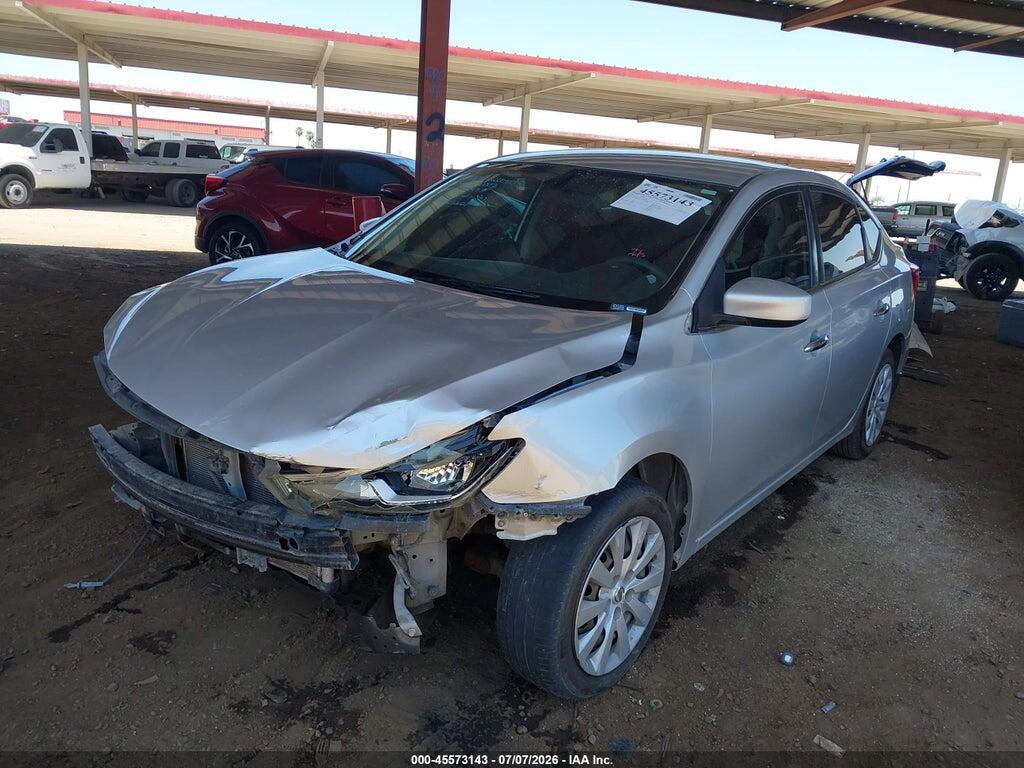 3N1AB7APXHY365437 2017 NISSAN SENTRA photo no. 2