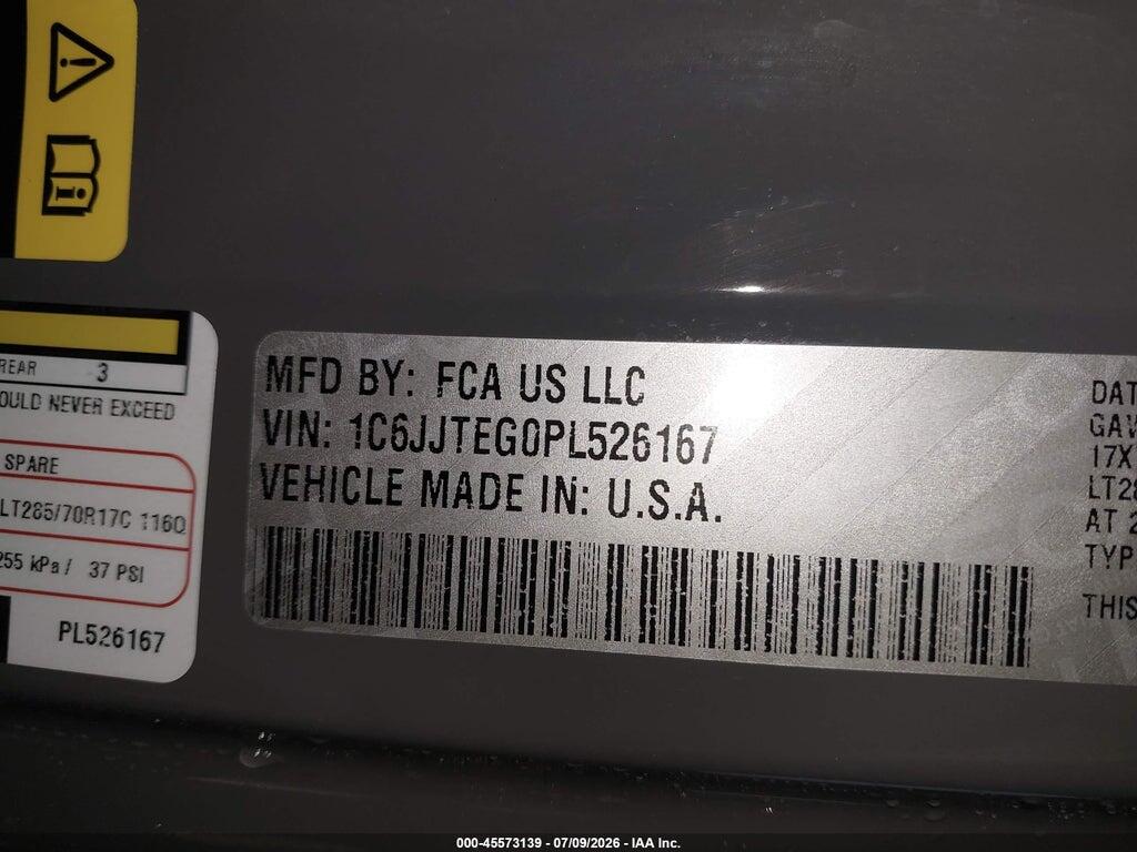 1C6JJTEG0PL526167 2023 JEEP GLADIATOR photo no. 9