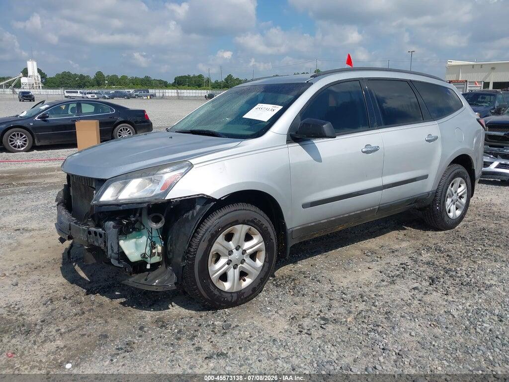 1GNKRFKD8FJ122407 2015 CHEVROLET TRAVERSE photo no. 2
