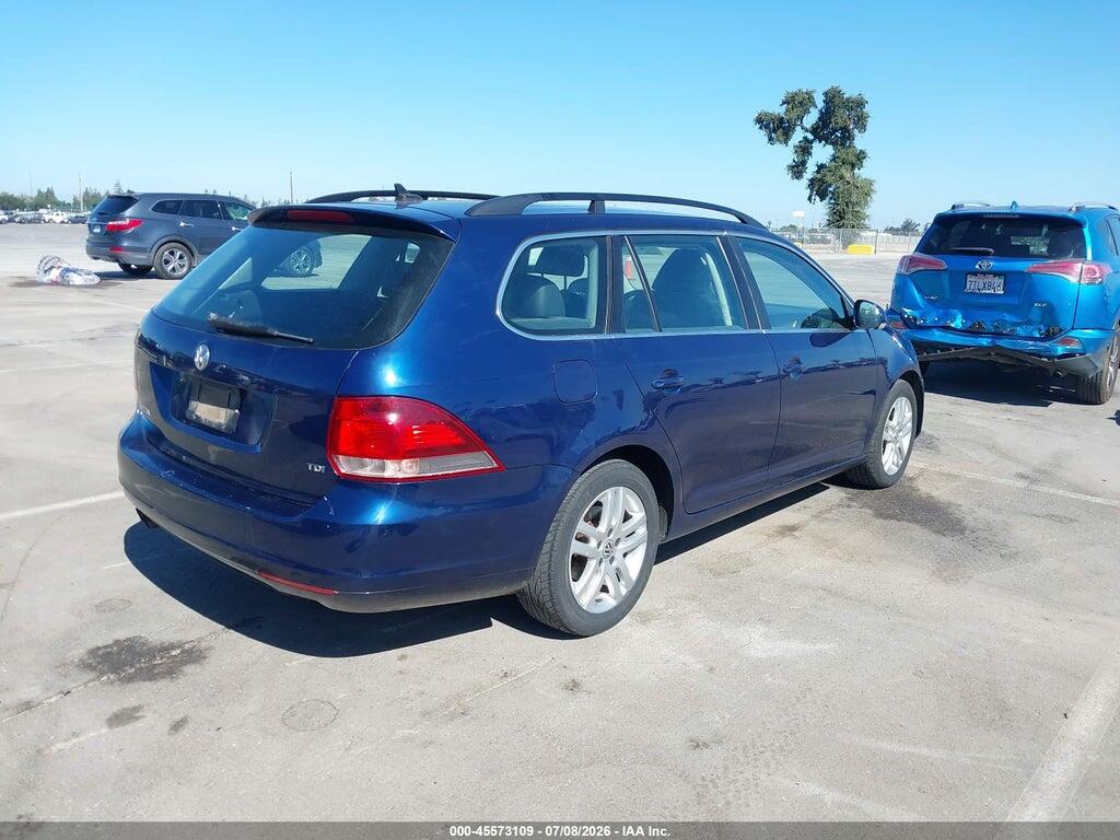 3VWPL7AJ0BM704444 2011 VOLKSWAGEN JETTA SPORTWAGEN photo no. 4