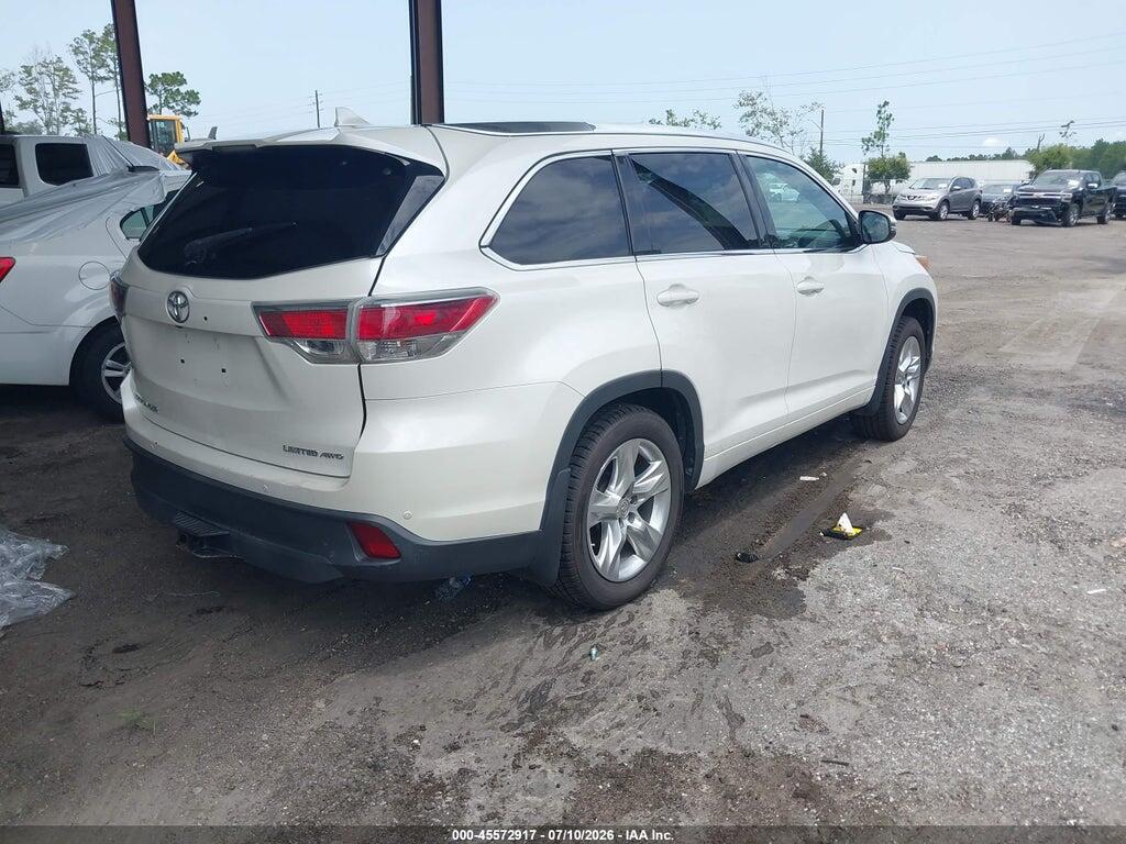 5TDDKRFH1FS208150 2015 TOYOTA HIGHLANDER photo no. 4