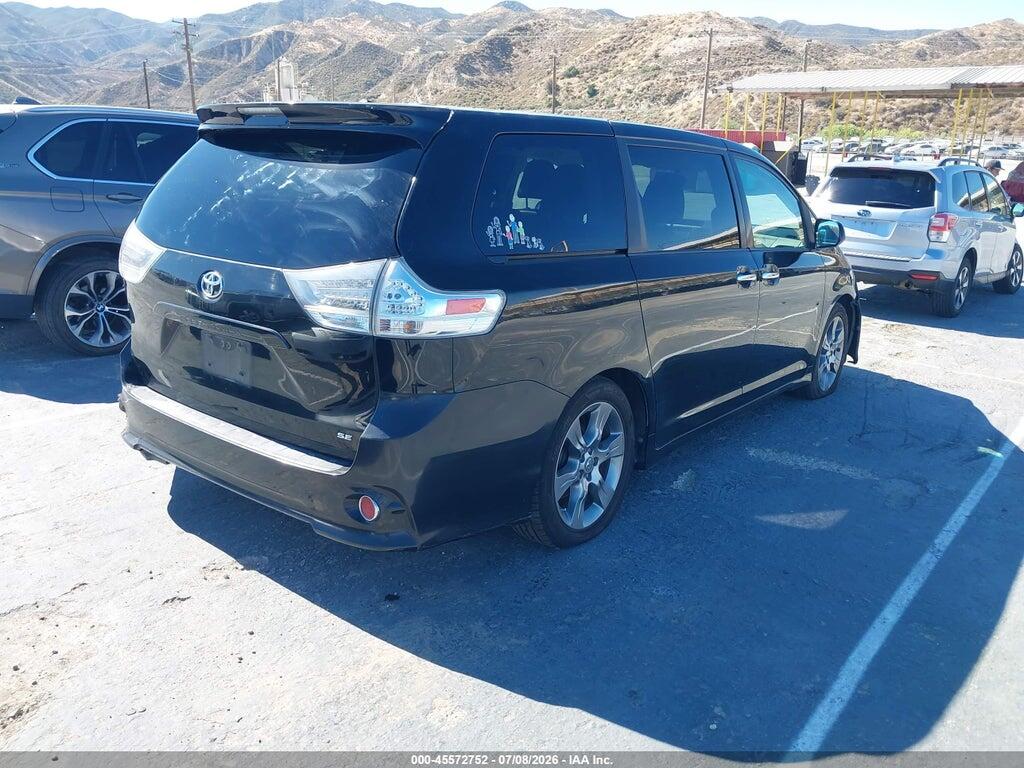 5TDXK3DC2ES500177 2014 TOYOTA SIENNA photo no. 4