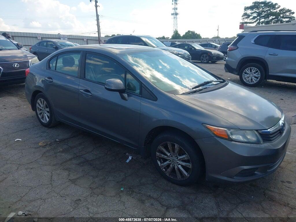 19XFB2F90CE040239 2012 HONDA CIVIC photo no. 1