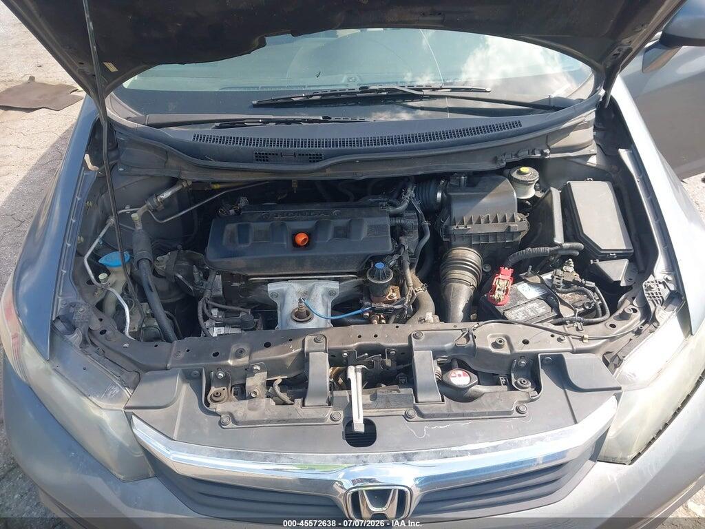 19XFB2F90CE040239 2012 HONDA CIVIC photo no. 10