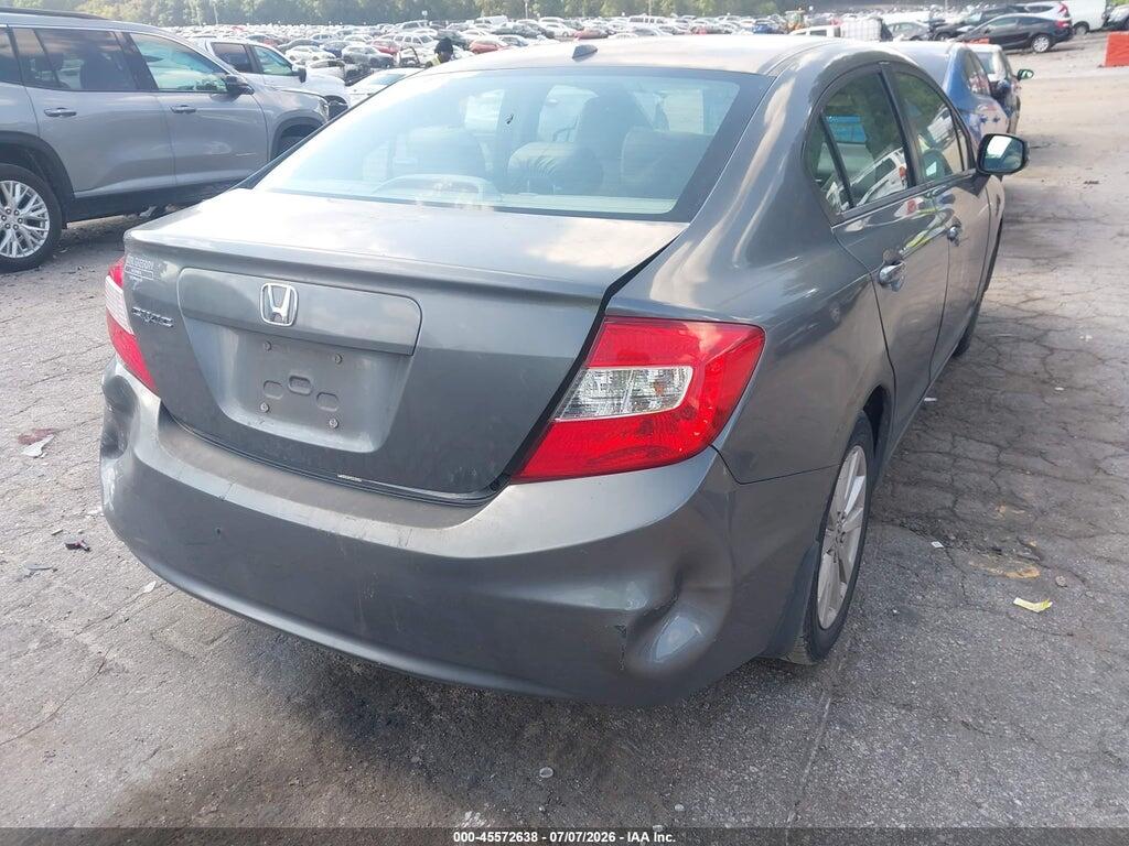 19XFB2F90CE040239 2012 HONDA CIVIC photo no. 4