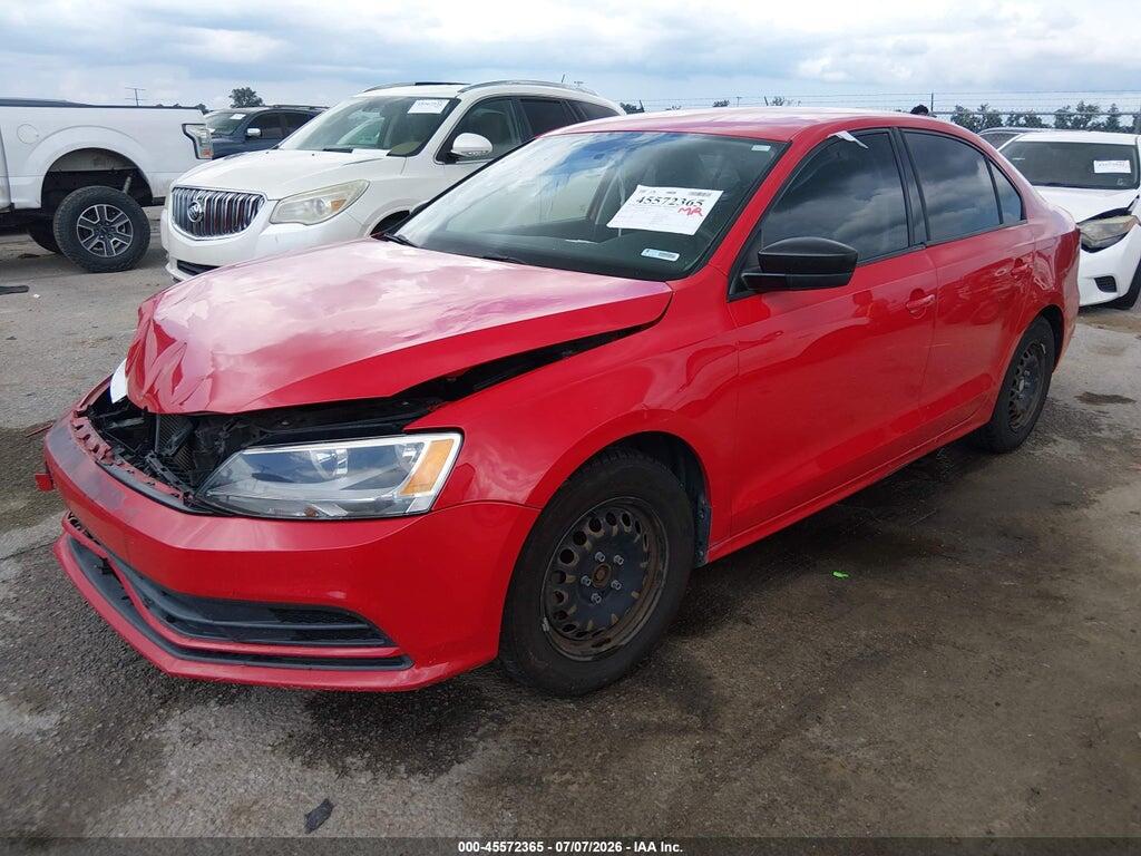 3VW2K7AJXFM402744 2015 VOLKSWAGEN JETTA photo no. 2