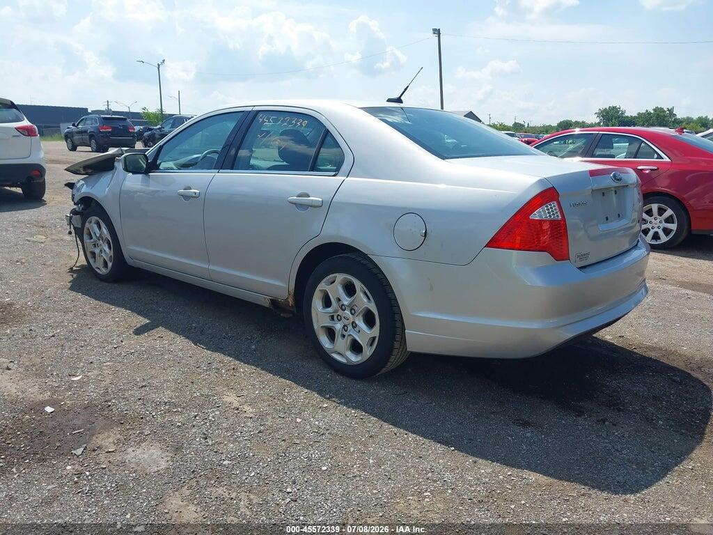 3FAHP0HA0AR136387 2010 FORD FUSION photo no. 3