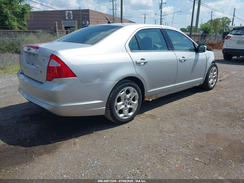 3FAHP0HA0AR136387 2010 FORD FUSION photo no. 4