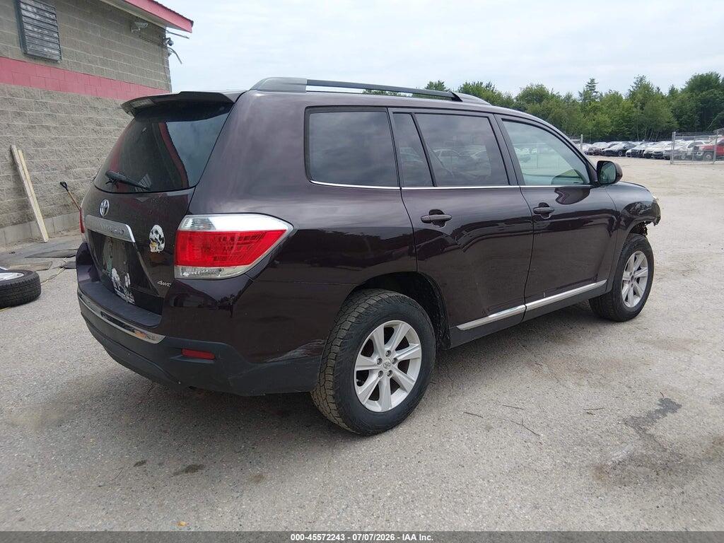 5TDBK3EH4CS170222 2012 TOYOTA HIGHLANDER photo no. 4