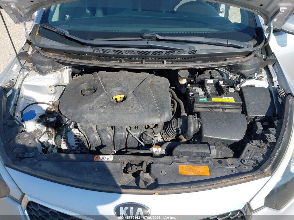 KNAFX4A67G5608527 2016 KIA FORTE photo no. 10