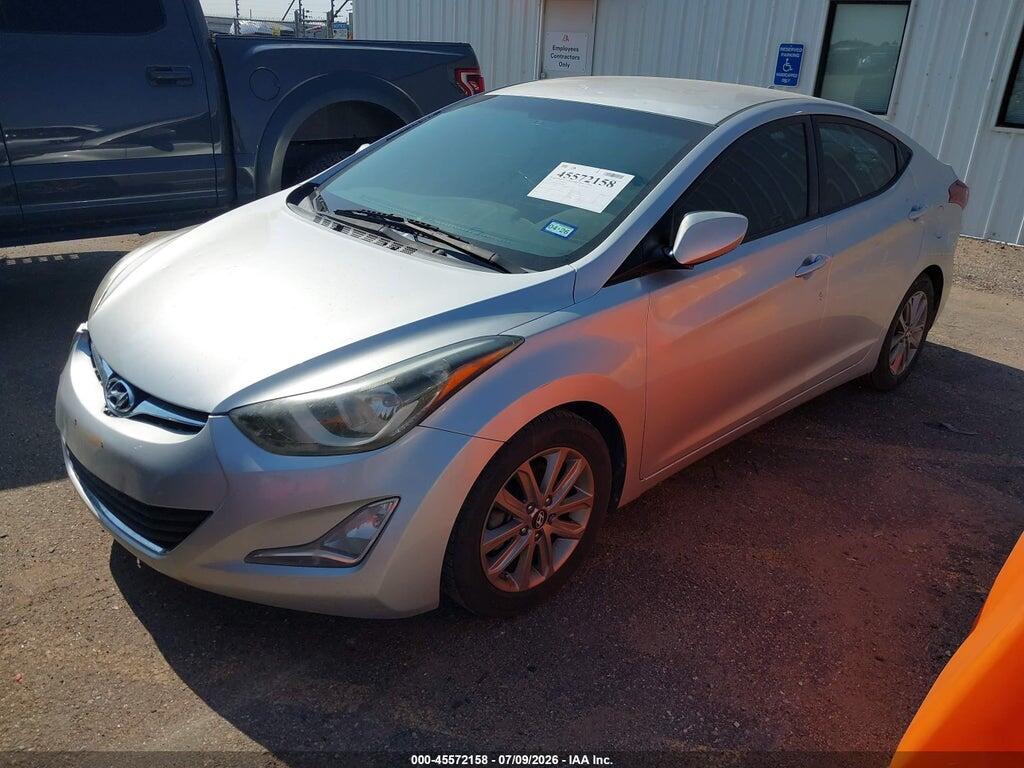 5NPDH4AE6FH618947 2015 HYUNDAI ELANTRA photo no. 2
