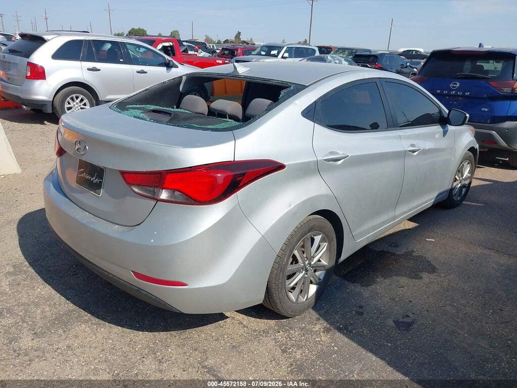 5NPDH4AE6FH618947 2015 HYUNDAI ELANTRA photo no. 4