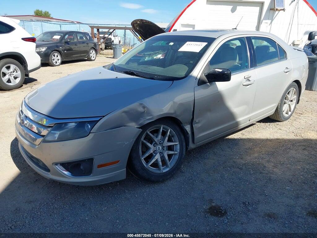 3FAHP0CG5AR240336 2010 FORD FUSION photo no. 2