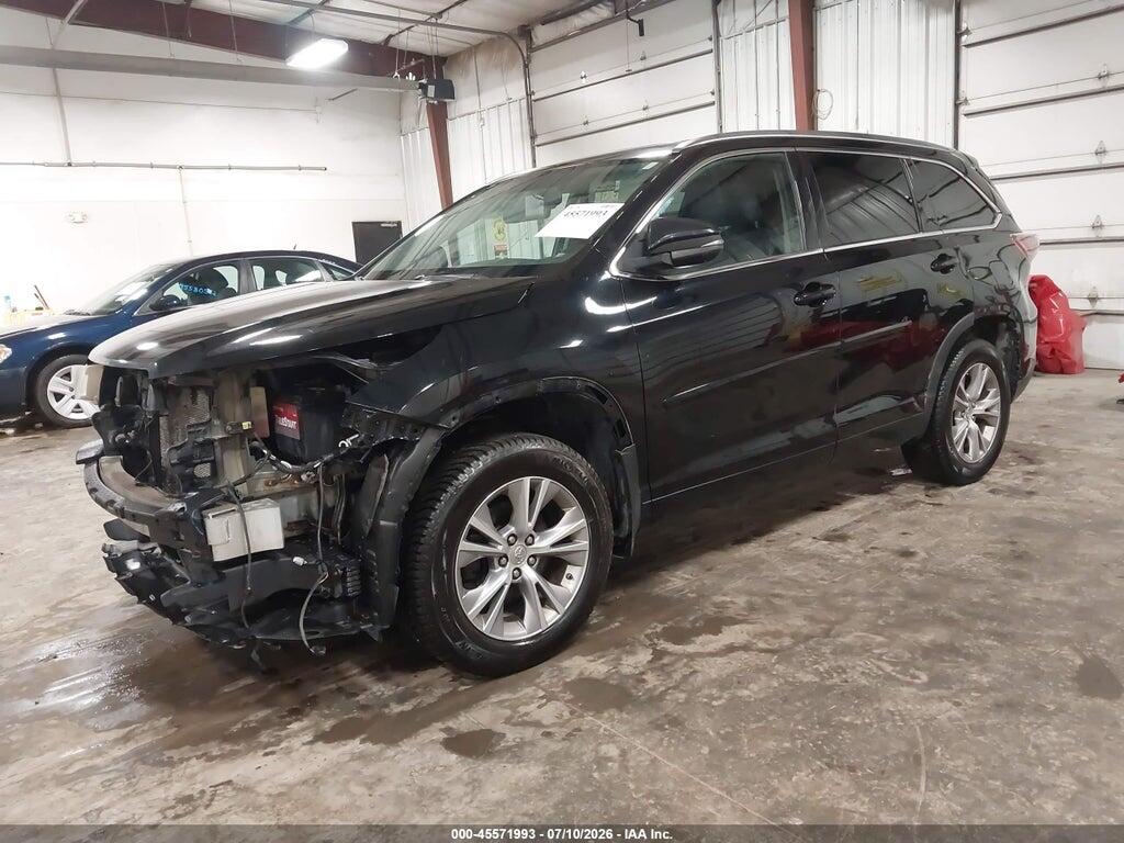 5TDJKRFH4FS090629 2015 TOYOTA HIGHLANDER photo no. 2
