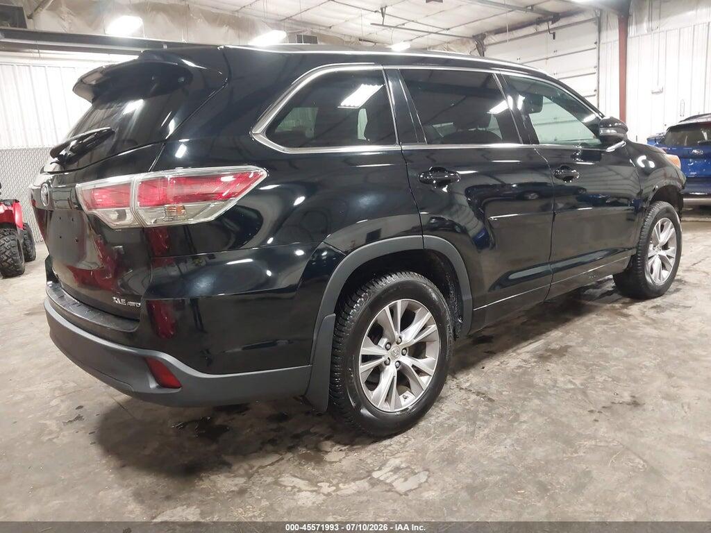 5TDJKRFH4FS090629 2015 TOYOTA HIGHLANDER photo no. 4