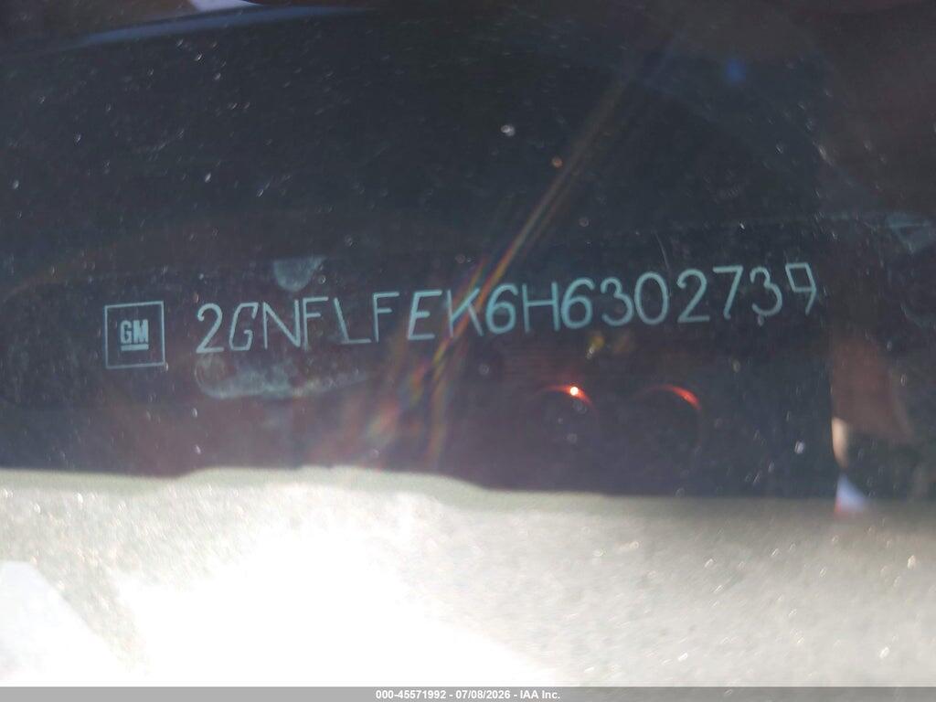 2GNFLFEK6H6302739 2017 CHEVROLET EQUINOX photo no. 9
