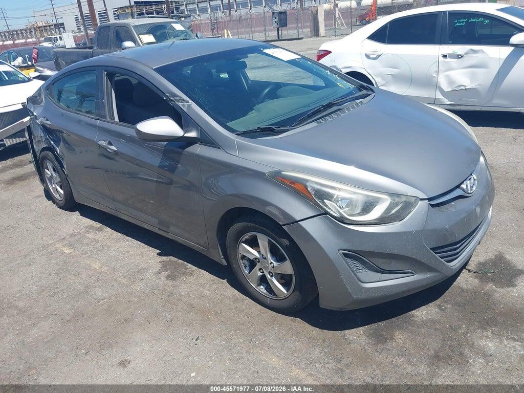 5NPDH4AE9EH463468 2014 HYUNDAI ELANTRA photo no. 1