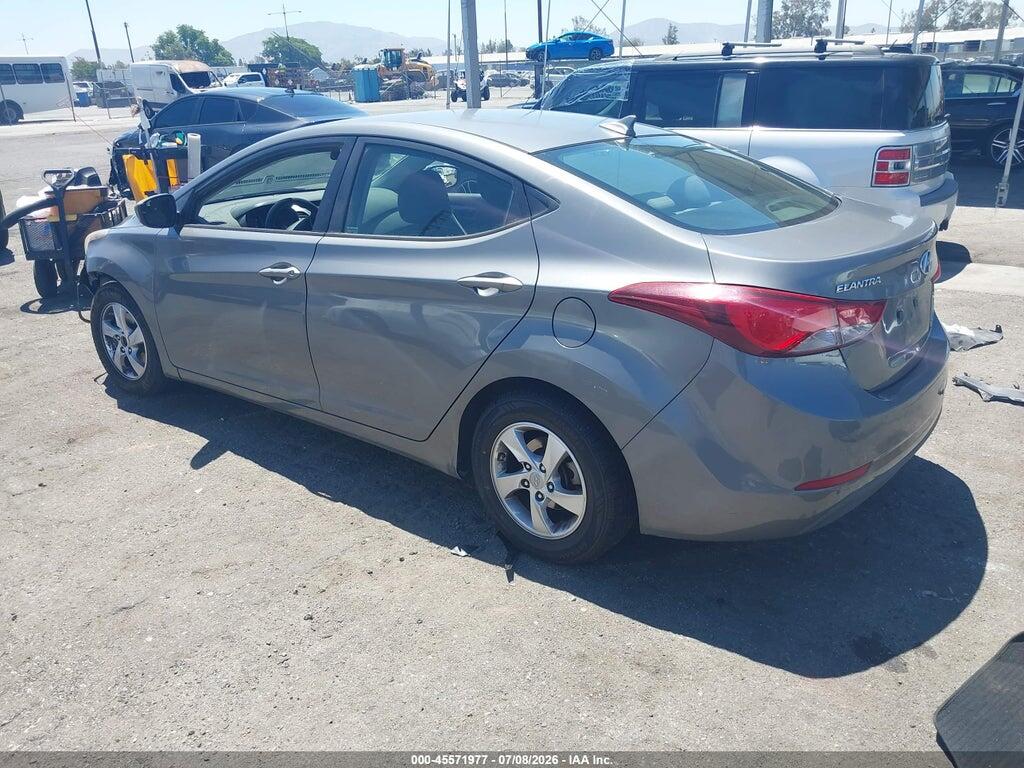 5NPDH4AE9EH463468 2014 HYUNDAI ELANTRA photo no. 3