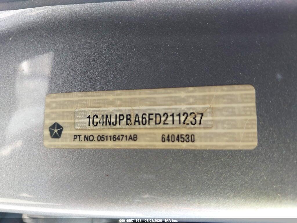 1C4NJPBA6FD211237 2015 JEEP PATRIOT photo no. 9