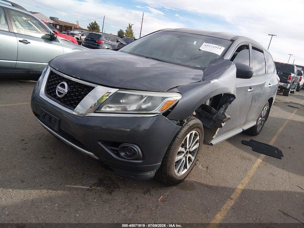 5N1AR2MM0DC616767 2013 NISSAN PATHFINDER photo no. 2