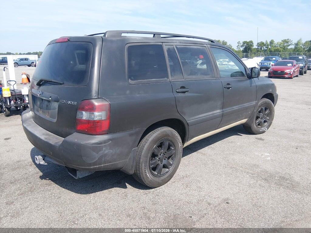 JTEEP21A240052879 2004 TOYOTA HIGHLANDER photo no. 4