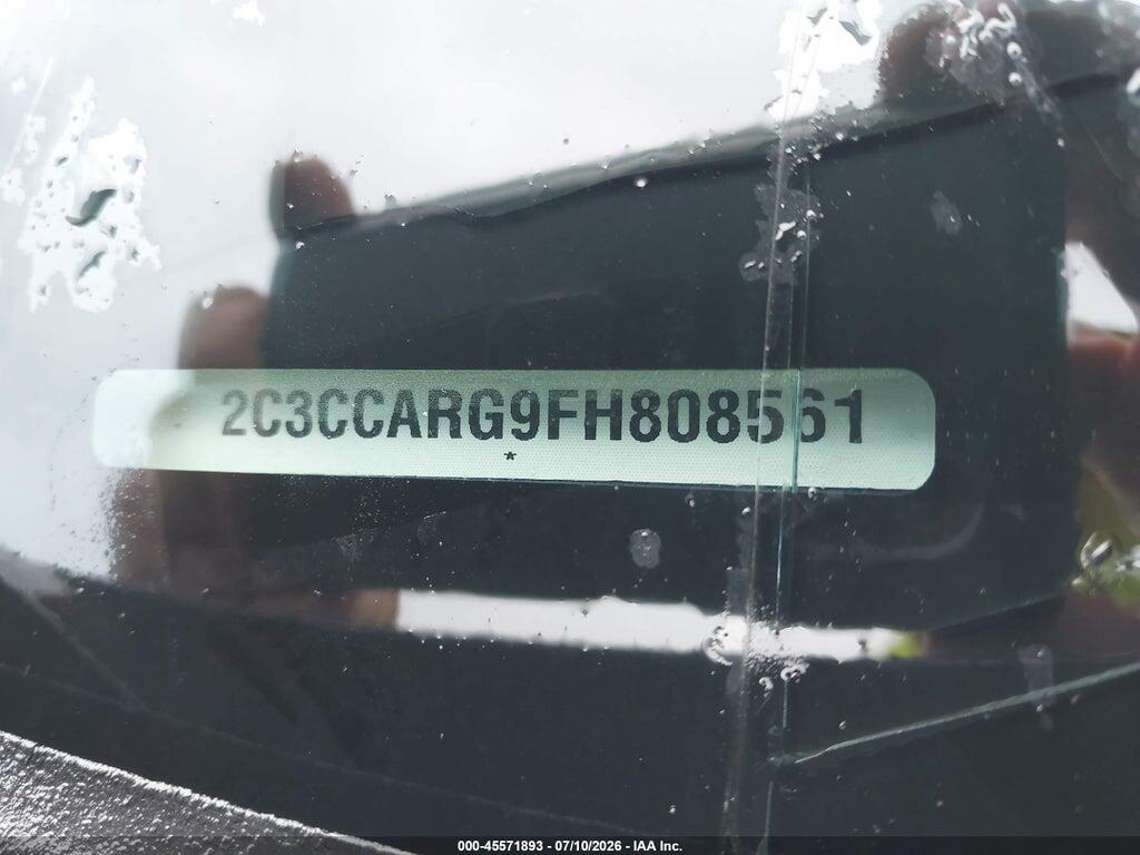 2C3CCARG9FH808561 2015 CHRYSLER 300 photo no. 9