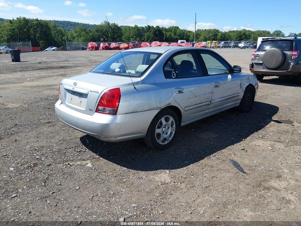 KMHDN45D83U643436 2003 HYUNDAI ELANTRA photo no. 4