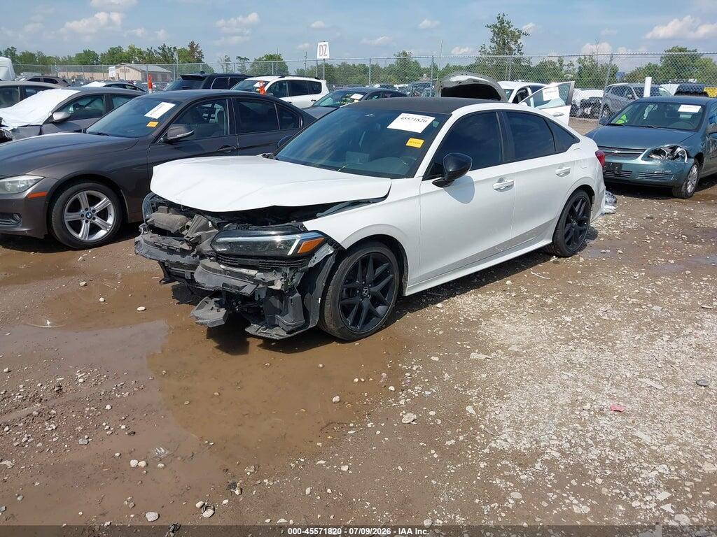 2HGFE2F55NH502078 2022 HONDA CIVIC photo no. 2