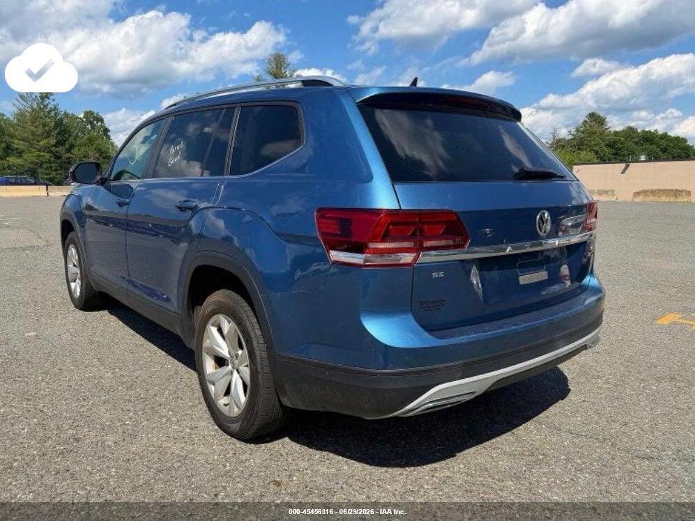 2019 VOLKSWAGEN ATLAS 3.6L V6 SE W/TECHNOLOGY — Фото 3 из 12