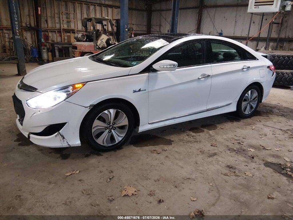KMHEC4A44FA119089 2015 HYUNDAI SONATA HYBRID photo no. 2
