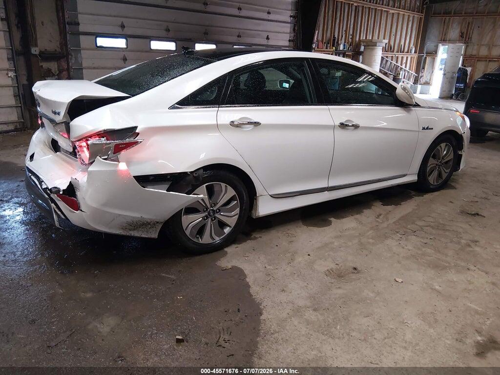 KMHEC4A44FA119089 2015 HYUNDAI SONATA HYBRID photo no. 4