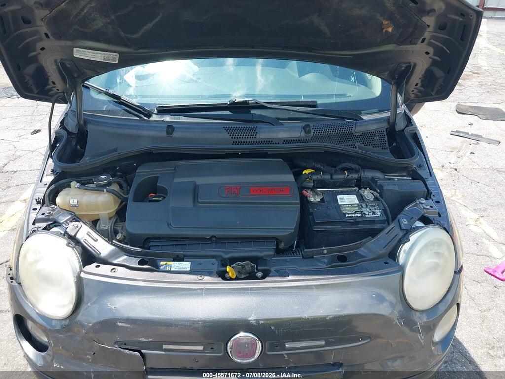 3C3CFFARXFT550088 2015 FIAT 500 photo no. 10