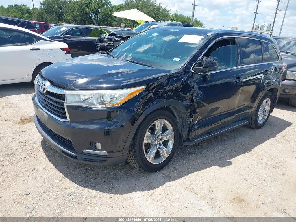 5TDYKRFH2FS089350 2015 TOYOTA HIGHLANDER photo no. 2