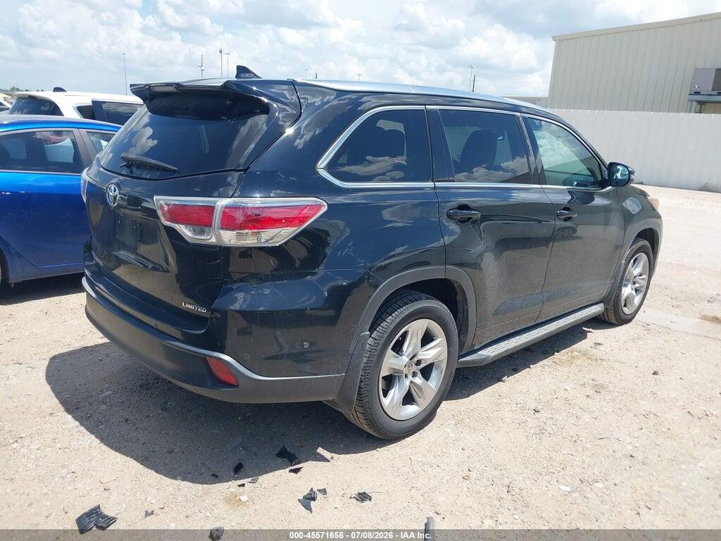 5TDYKRFH2FS089350 2015 TOYOTA HIGHLANDER photo no. 4