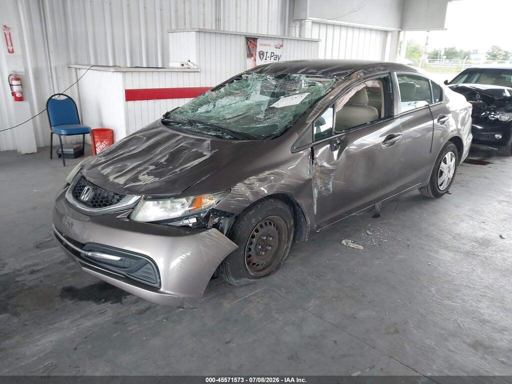 19XFB2F51FE000320 2015 HONDA CIVIC photo no. 2